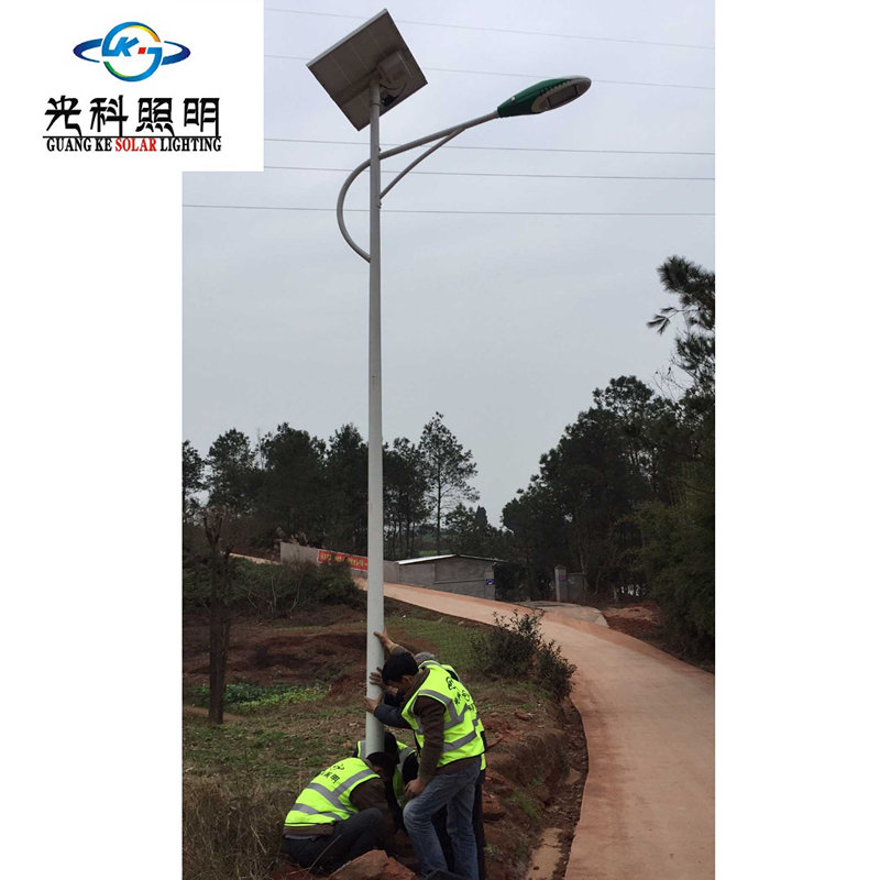 四川路灯灯杆案例